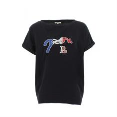 T-shirt Poppy Pénélope  Bleu foncé